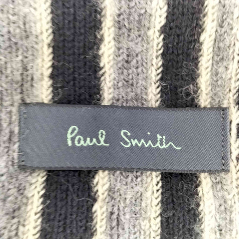 ポールスミス Paul Smith ストライプ マフラー メンズ