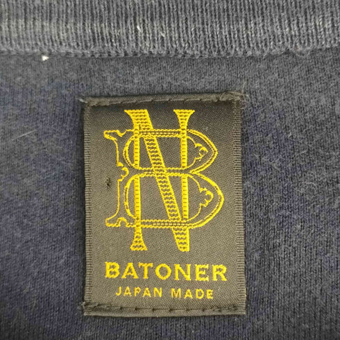 バトナー BATONER 32GスムースTシャツ メンズ JPN:2