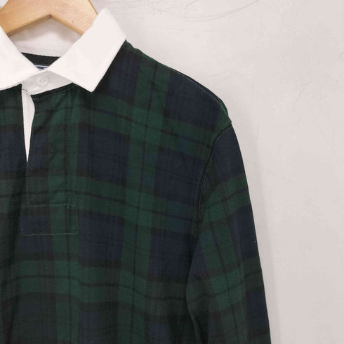 ポロバイラルフローレン Polo by RALPH LAUREN 別注 ラガーシャツ BLACKWATCH メンズ JPN:S