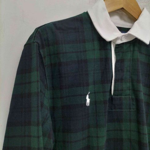 ポロバイラルフローレン Polo by RALPH LAUREN 別注 ラガーシャツ BLACKWATCH メンズ JPN:S