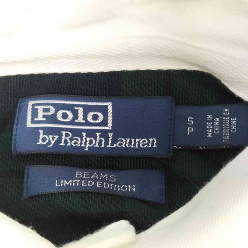 ポロバイラルフローレン Polo by RALPH LAUREN 別注 ラガーシャツ BLACKWATCH メンズ JPN:S