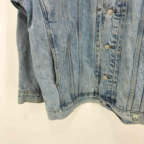 ゲス GUESS 90s USA製 4th型 デニム トラッカージャケット メンズ JPN:L