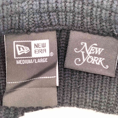 ニューエラ NEW ERA KNIT BUCKET NEWYORK MAGAZINE 刺繍 ニット バケットハット メンズ MEDIUM/LARGE