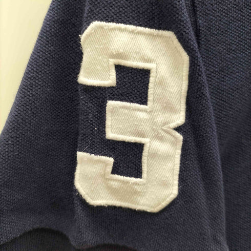 ポロラルフローレン POLO RALPH LAUREN 現行タグ ビッグ ポニー ナンバリング 刺繍 ポロシャツ メンズ import:M