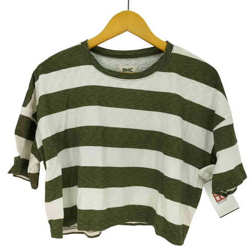 ロンハーマン Ron Herman ボーダー クロップド Tシャツ レディース