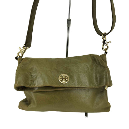 トリーバーチ TORY BURCH ロゴプレート レザーショルダーバッグ レディース