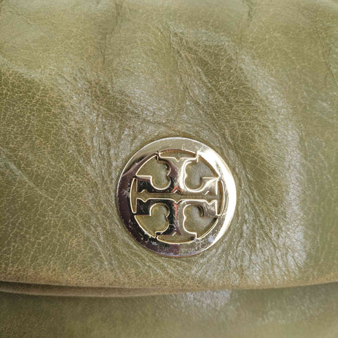 トリーバーチ TORY BURCH ロゴプレート レザーショルダーバッグ レディース