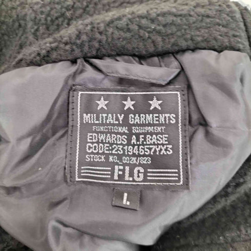 MILITALY GARMENTS 中綿 ミリタリー ワッペン付き 中綿 N-2B ジャケット メンズ JPN:L