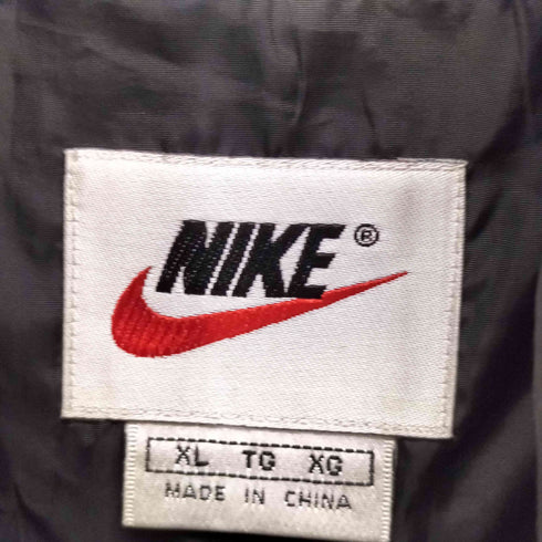 ナイキ NIKE 銀タグ 刺繍ロゴ ダウンジャケット メンズ XL