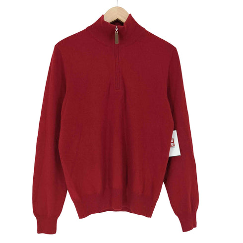 ユニクロ UNIQLO CASHMERE 100% カシミヤ ハーフジップニット メンズ JPN:S