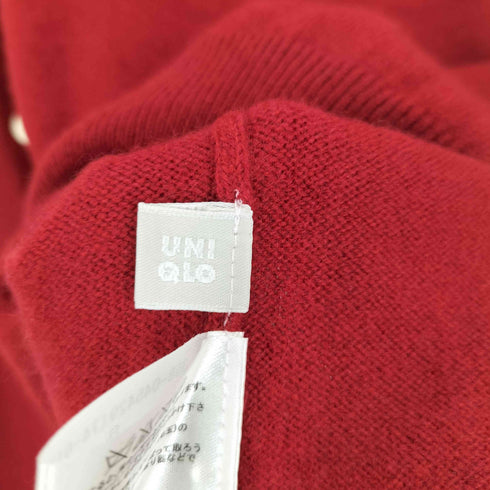 ユニクロ UNIQLO CASHMERE 100% カシミヤ ハーフジップニット メンズ JPN:S