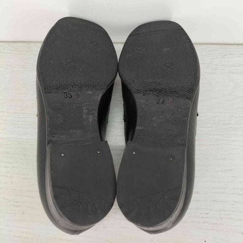 グッチ GUCCI レザー ホースビット ローファー レディース EUR:35