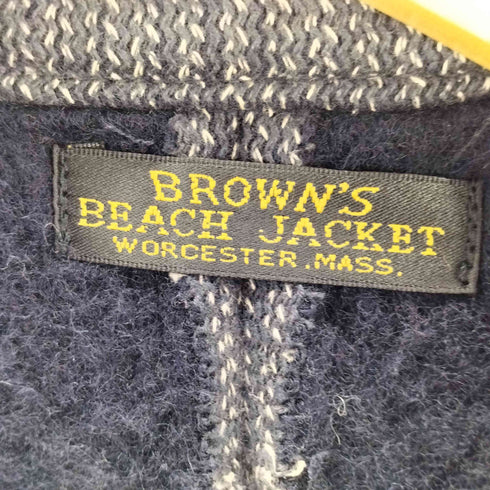 ブラウンズビーチジャケット Browns BEACH JACKET LOT 7424 LAPEL JACKET ラペル ジャケット メンズ US:36