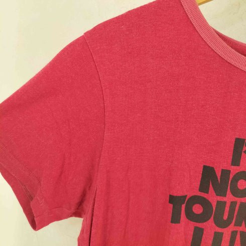 ゴーヘンプ GOHEMP バンブー ヘンプ コットン 半袖 プリント Tシャツ メンズ M
