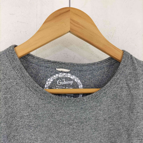 ゴーヘンプ GOHEMP コットン ヘンプ 半袖 カットソー メンズ M