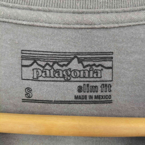 パタゴニア patagonia フィッツロイ バー コットン ポリ 半袖 Tシャツ メンズ S