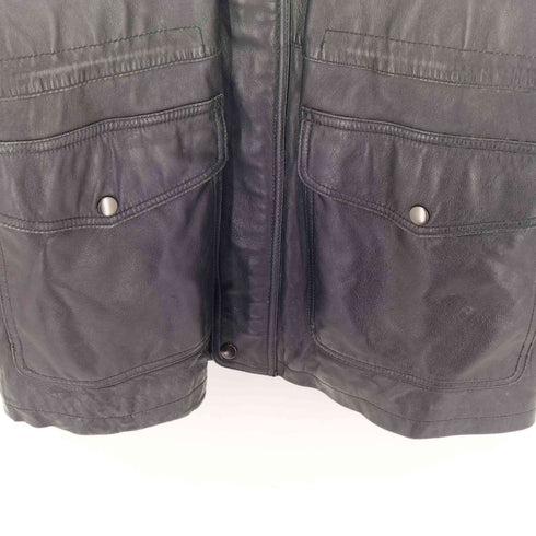 MEZZO FORTE メゾ フォルテ SHEEP シープレザーハーフコート 本革 GENUINE LEATHER メンズ JPN:M