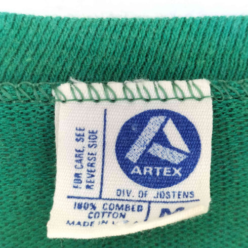 アーテックス ARTEX 70-80s USA製 コットン フットボール Tシャツ メンズ M