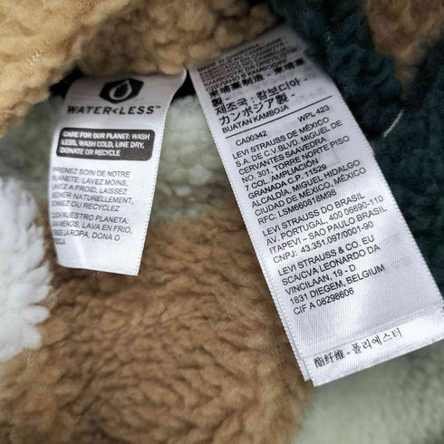 リーバイス Levis Reversible Vintage Sherpa Trucker Jacket リバーシブル シェルパ トラッカージャケット メンズ S