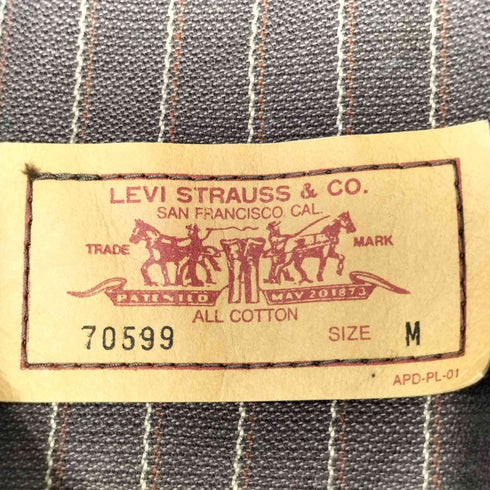 リーバイス Levis 70599 ストライプ 3rd トラッカージャケット メンズ M