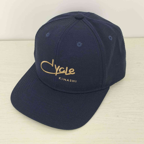 キナシサイクル 木梨サイクル KINASHI CYCLE サインロゴ入り スナップバックキャップ メンズ 57~59cm