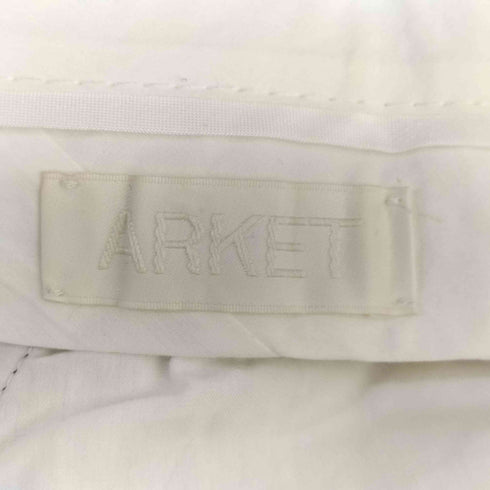 アーケット ARKET センタープレス スラックス レディース EUR:34
