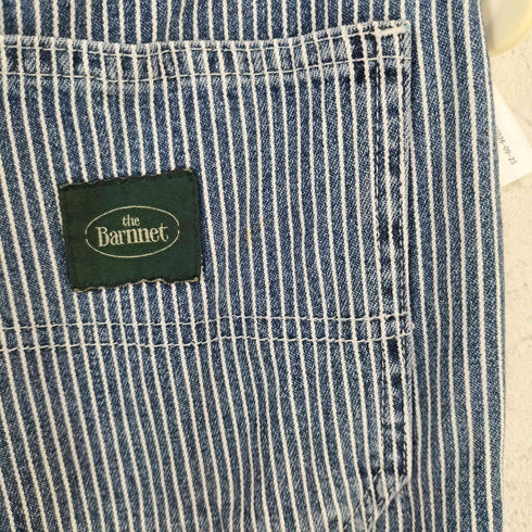 The Barnnet ザバーネット Carpenter Denim Pants ヒッコリーストライプ ペインター デニム パンツ レディース S