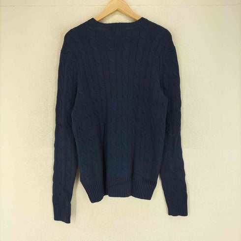 ポロラルフローレン POLO RALPH LAUREN ポニー刺繍 ケーブルニット メンズ XS