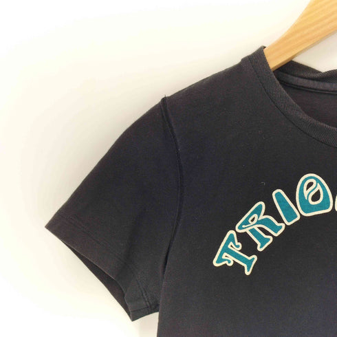 ディーゼル DIESEL アーチプリント クルーネック 半袖Tシャツ レディース S