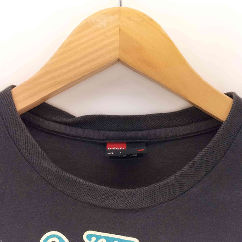 ディーゼル DIESEL アーチプリント クルーネック 半袖Tシャツ レディース S