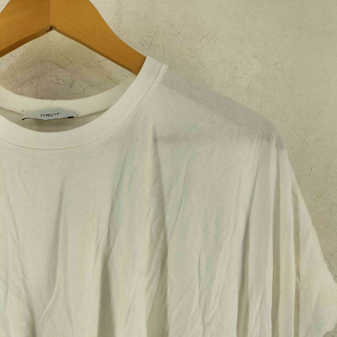 IIROT イロット コットン クルーネック ノースリーブ Tシャツ domestic レディース FREE