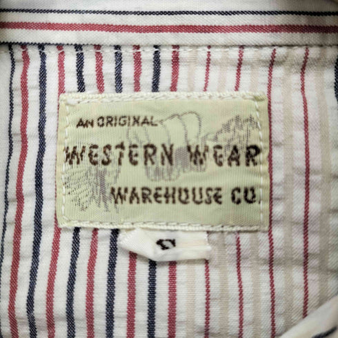 ウエアハウス WAREHOUSE ウエスタン 半袖シャツ メンズ JPN:S
