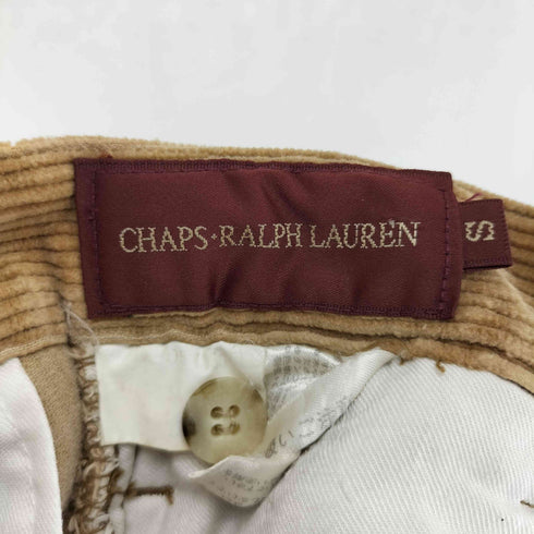 チャップスラルフローレン CHAPS RALPH LAUREN タック コーデュロイパンツ メンズ S