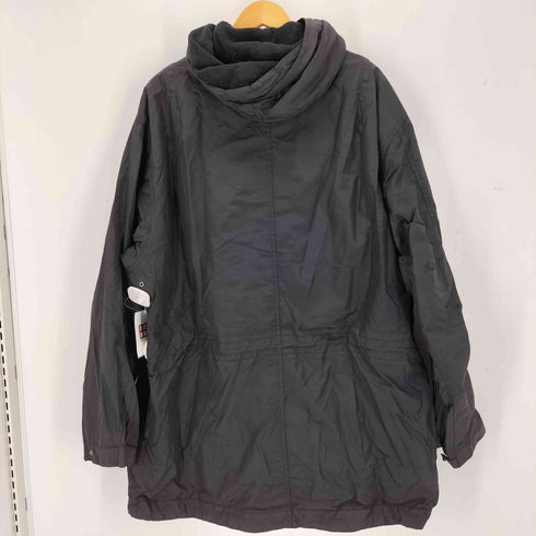 ポロバイラルフローレン Polo by RALPH LAUREN 裏地 フロース切替え フーデット ナイロン コート メンズ import:XL