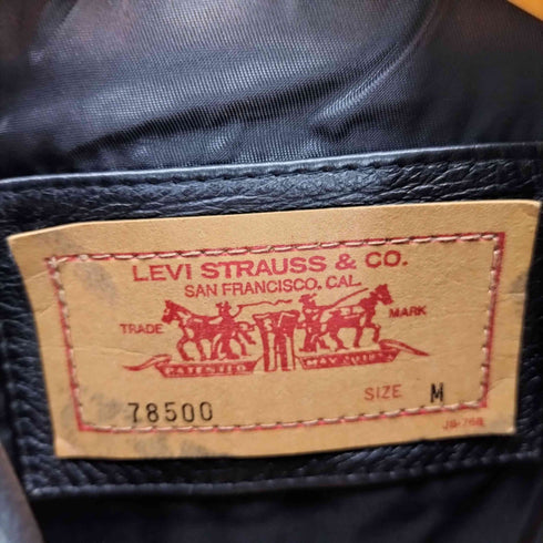 リーバイス Levis COW LEATHER 78500 カウレザー トラッカージャケット 3rd メンズ M