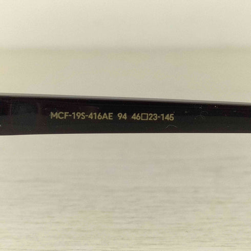 ジンズ JINS MADE IN JAPAN Acetate スタンダード アイウェア 眼鏡 メガネ メンズ 46 23-145