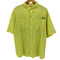コロンビア Columbia PFG ワンポイントロゴ マルチポケット ナイロン 半袖 フィッシング シャツ メンズ