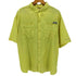 コロンビア Columbia PFG ワンポイントロゴ マルチポケット ナイロン 半袖 フィッシング シャツ メンズ