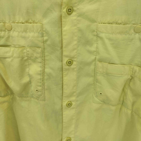 コロンビア Columbia PFG ワンポイントロゴ マルチポケット ナイロン 半袖 フィッシング シャツ メンズ