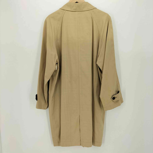 バーバリープローサムコレクション BURBERRY PRORSUM COLLECTION 80-90S 紺タグ キュプラ混 裏地ノバチェック ステンカラーコート レディース