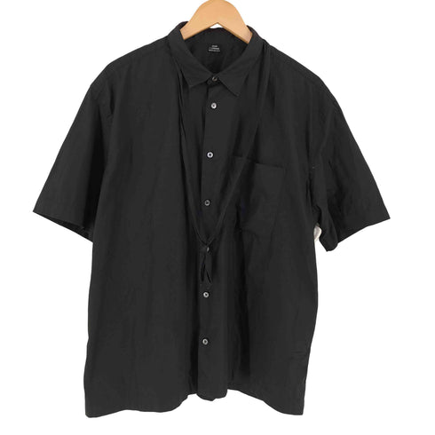 SALON C. LUNDMAN サロン シー ルンドマン イタリア製 SHORT SLEEVE SHIRT WITH NECKLACE ショート スリーブ シャツ ウィズ ネックレス import メンズ L