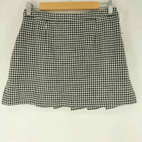 ザラ ZARA プリーツデザイン 千鳥格子 スカート レディース JPN:S
