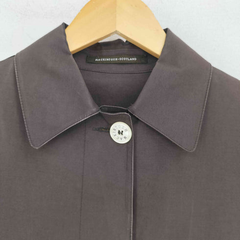 マッキントッシュスコットランド MACKINTOSH SCOTLAND ゴム引き ステンカラーコート レディース