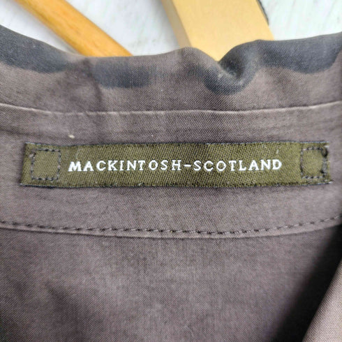 マッキントッシュスコットランド MACKINTOSH SCOTLAND ゴム引き ステンカラーコート レディース