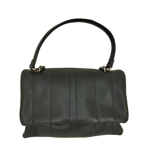 ザラ ZARA フェイクレザー キルティングクロスボディバッグ レディース M