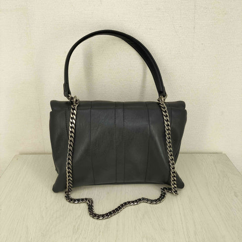 ザラ ZARA フェイクレザー キルティングクロスボディバッグ レディース M
