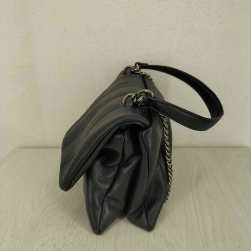 ザラ ZARA フェイクレザー キルティングクロスボディバッグ レディース M