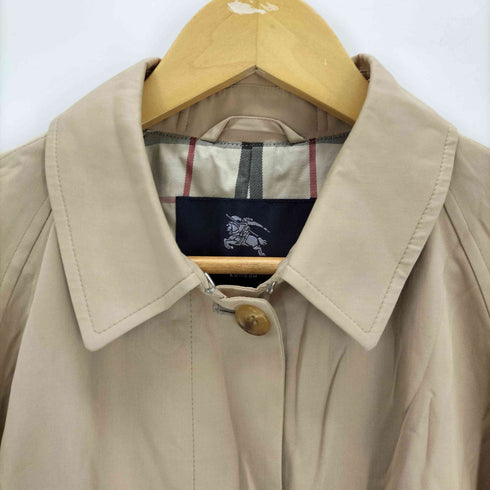 バーバリーロンドン BURBERRY LONDON 裏地ノバチェック 比翼 ステンカラーコート メンズ 15ABR