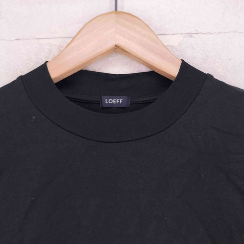 ロエフ LOEFF オーガニック コットン クレセントスリーブ Tシャツ レディース