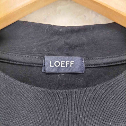 ロエフ LOEFF オーガニック コットン クレセントスリーブ Tシャツ レディース